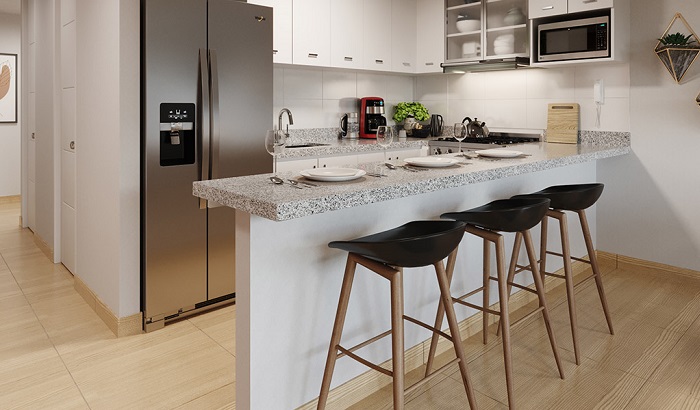 Fachada Condominio Cuattro